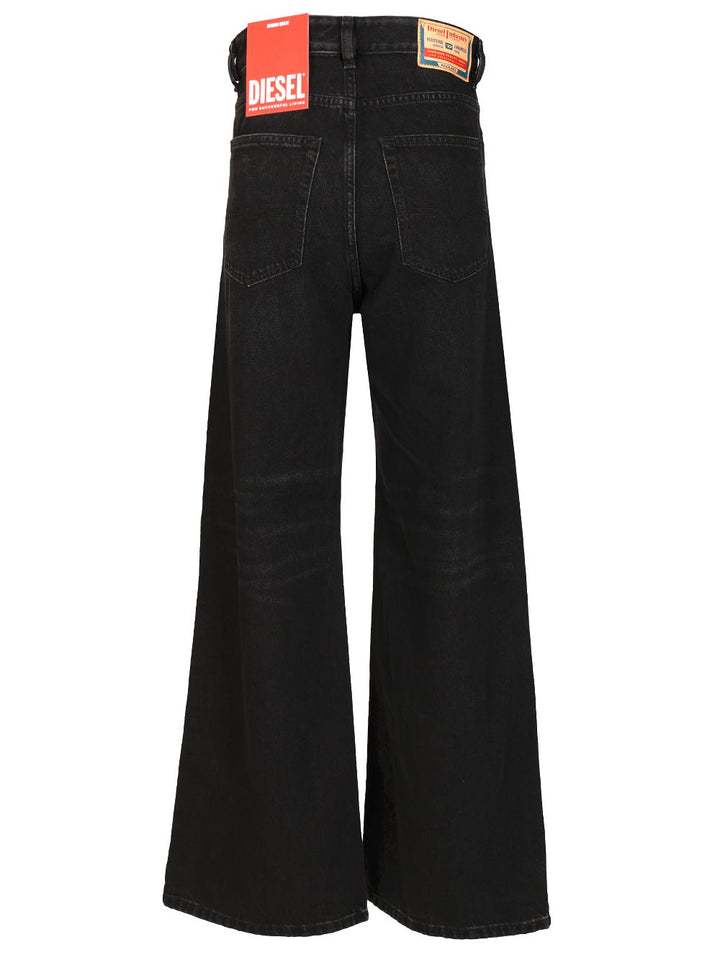 Diesel Relaxed Fit Jeans - Black | a1123db0a0c29653445dd8f059f633649fe90a3c