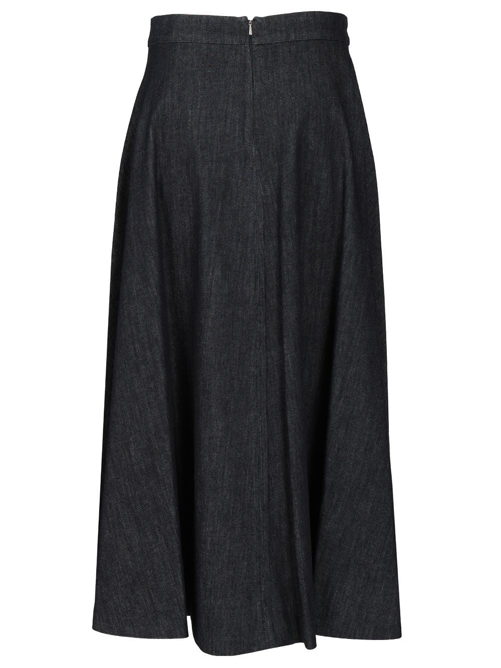 'S Max Mara Flared Denim Skirt Skirts - Blue | 19793195b720ef9979cc3744ff482afa87720340