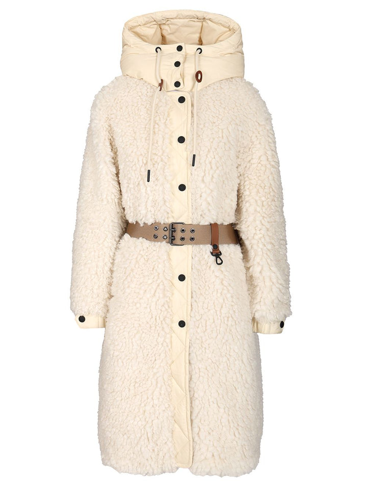 Moncler Grenoble Blavet Coats - White | b6246c8a1f4b39adbb6a31fbc240a481bab0acc8