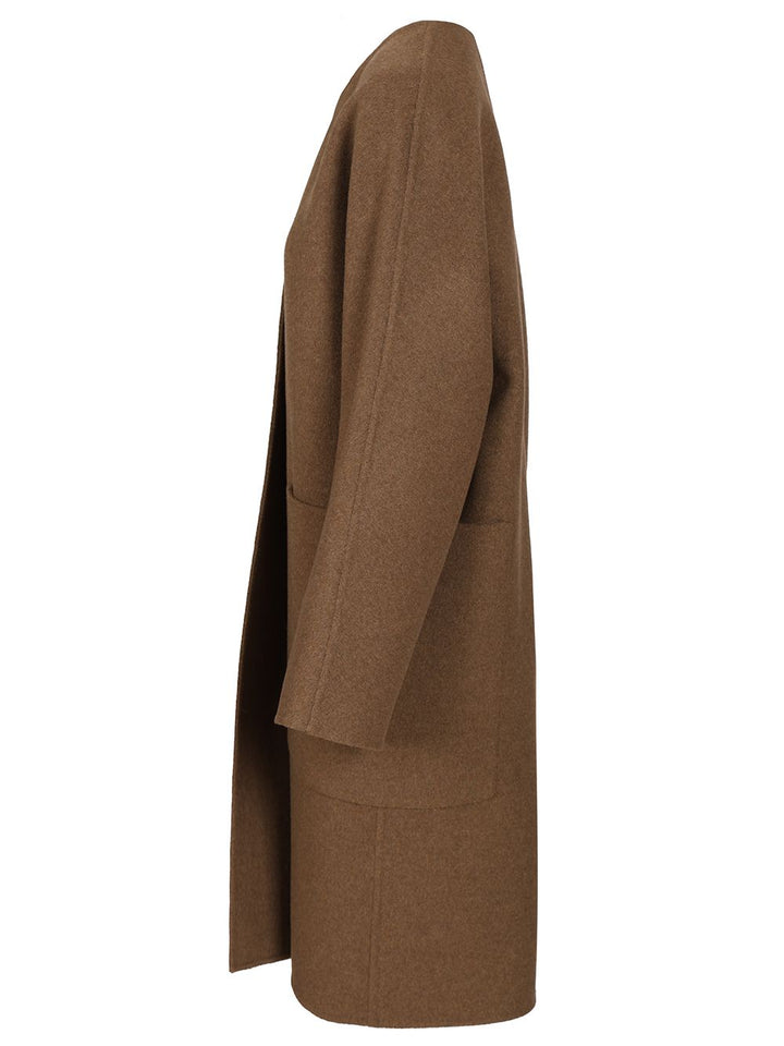 The Row Tiberus Coats - Brown | eefb5c13c71beaac9d9dd74e95fcca7fbf311f8f