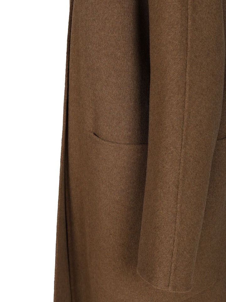 The Row Tiberus Coats - Brown | 875b84e7609faa8121b10b7d2ad700e71ae077c3