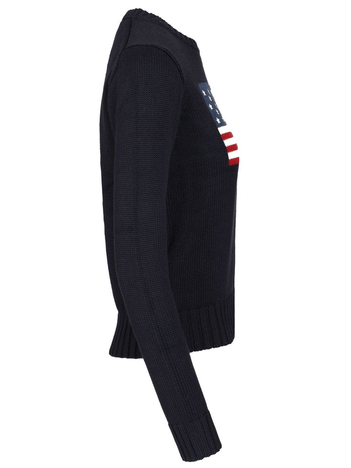 Polo Ralph Lauren Cable Knit Crew Neck Sweater Knitwear - Blue | 501cddb444f595c2e5b1c605934a2f4e51445e9a