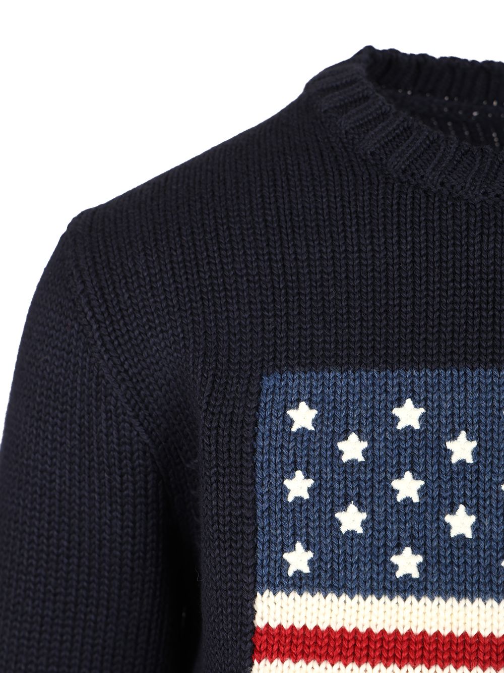 Polo Ralph Lauren Cable Knit Crew Neck Sweater Knitwear - Blue | 6e4d95f3d8ba5b5e60509a247fe47cee63cb7157