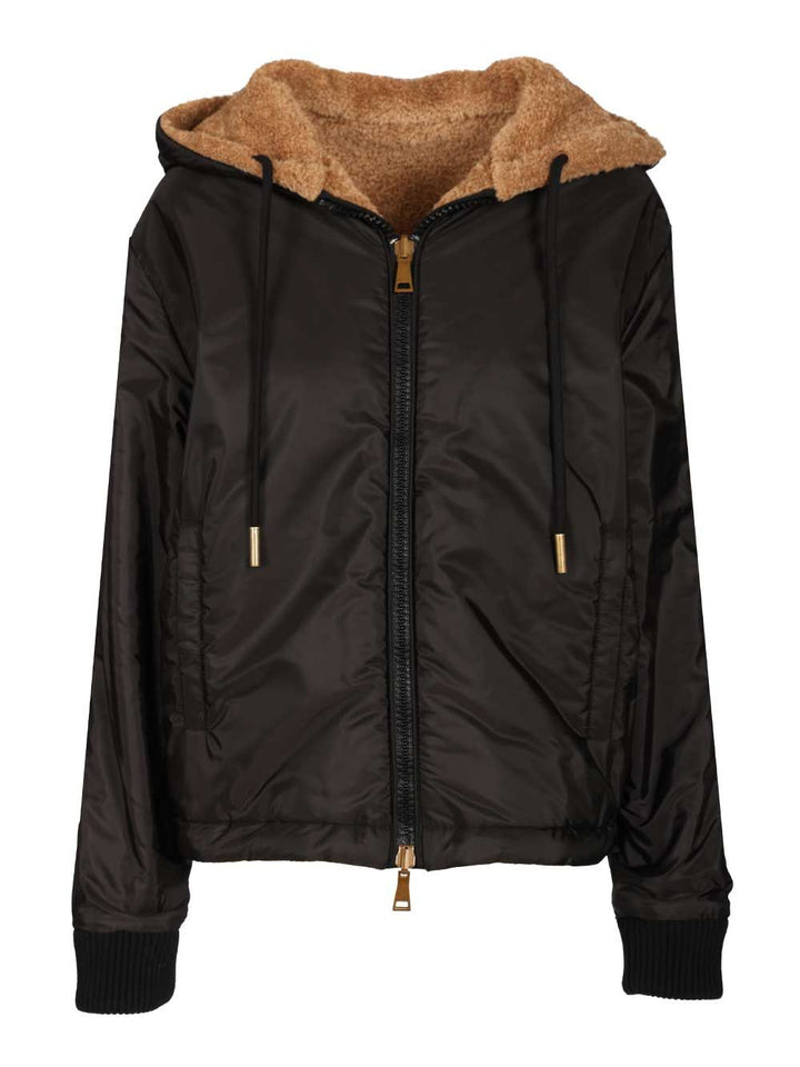 Moncler Padded Sweatshirt Knitwear - Black | 20d518575bb151694785561e756d0581c60a9943