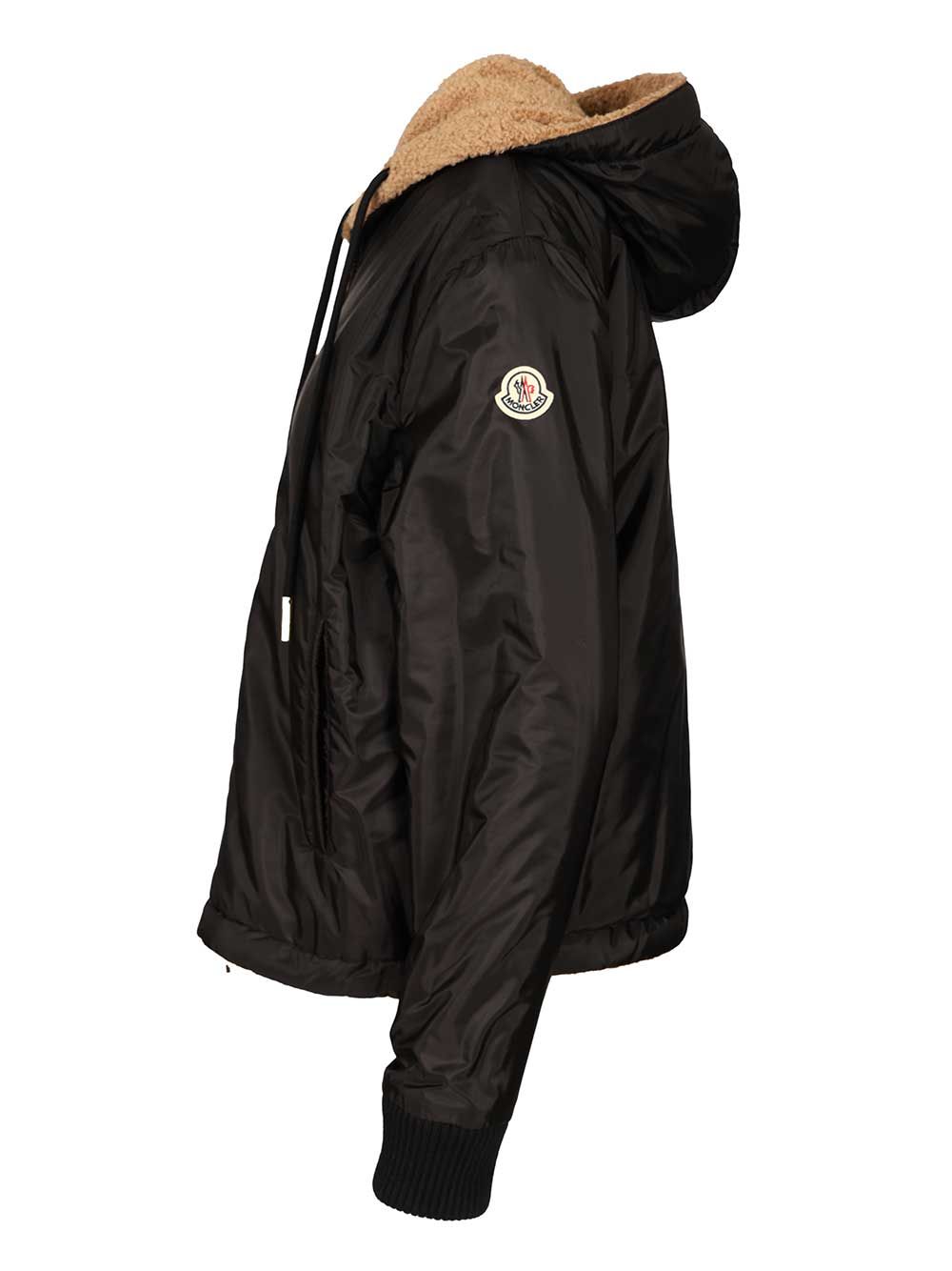 Moncler Padded Sweatshirt Knitwear - Black | 5f19a02f3ae7ef4278fca4592281c152fee38693