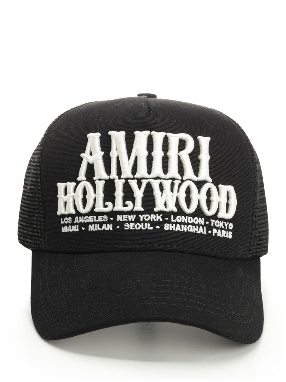 Amiri Hollywood Trucker Hat Hats - Black | 6d3c8adc44c0def223bd925f01f8ec2db4ee4700