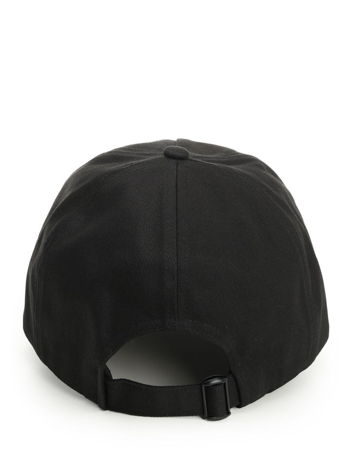 Moncler Baseball Cap Hats - Black | 40541ea991d0c1812ce45200b04c60ff70de215a