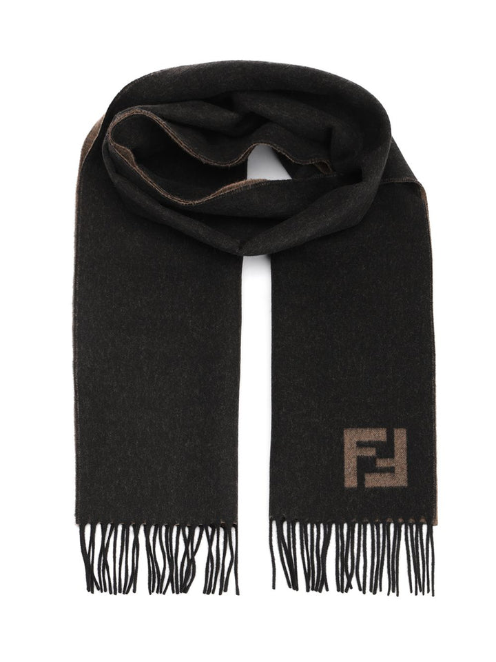 Fendi Ff Scarf Scarves And Foulards - Black | c8b533e1d3fef53fb20996e68a9251a84313a408