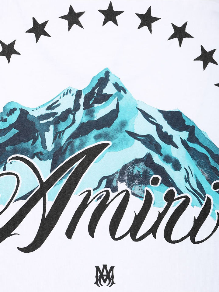 Amiri Mountain Tee T-Shirt - White | ff4f4a4a4df83e558746633d8e7c4092d6b9b908