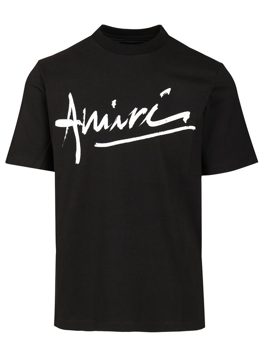 Script Tee T-Shirt Black