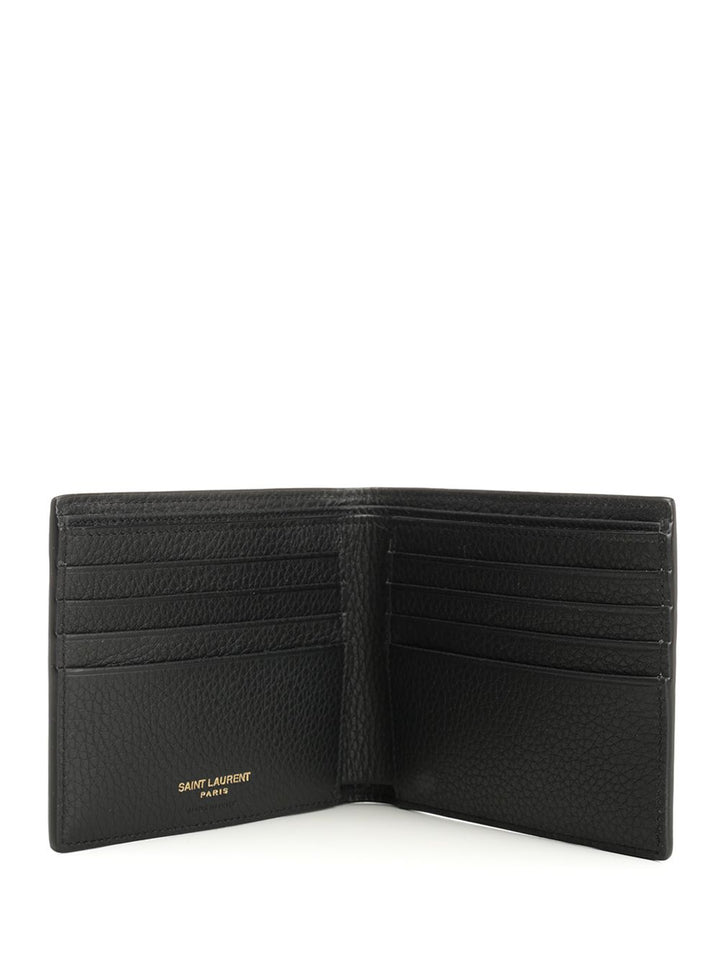 Saint Laurent East/West Wallet Wallets - Black | 37039e63eff17585f4b99373752f378b51ad0a97