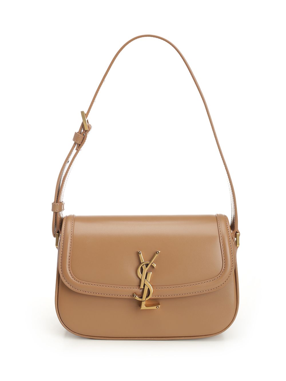 Saint Laurent Solferino Shoulder Bags - Beige | 46d7f4e86582428cb4615e5a6d1e69251f6bdf8a