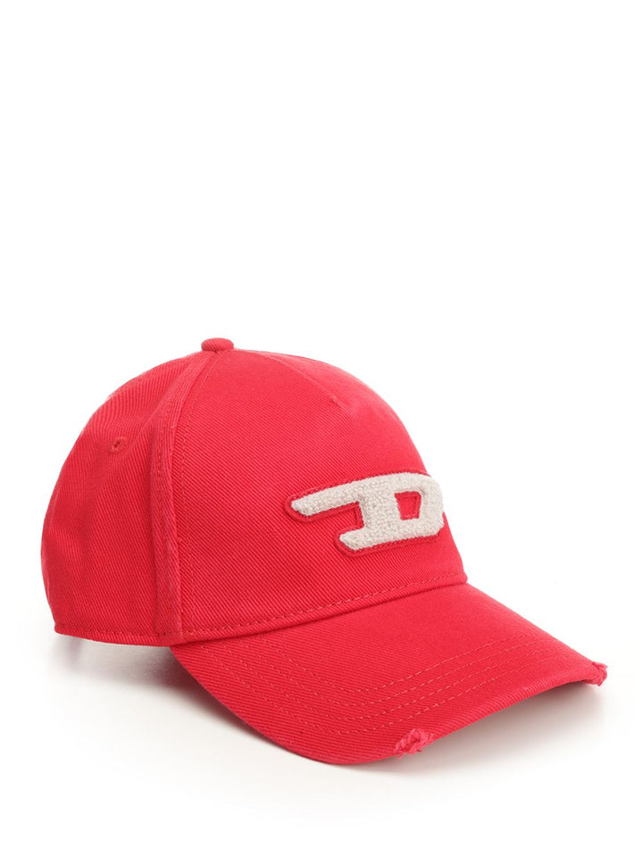 Diesel Baseball Cap Hats - Red | b31059b969ede69d7f327fc80ce449278277486f