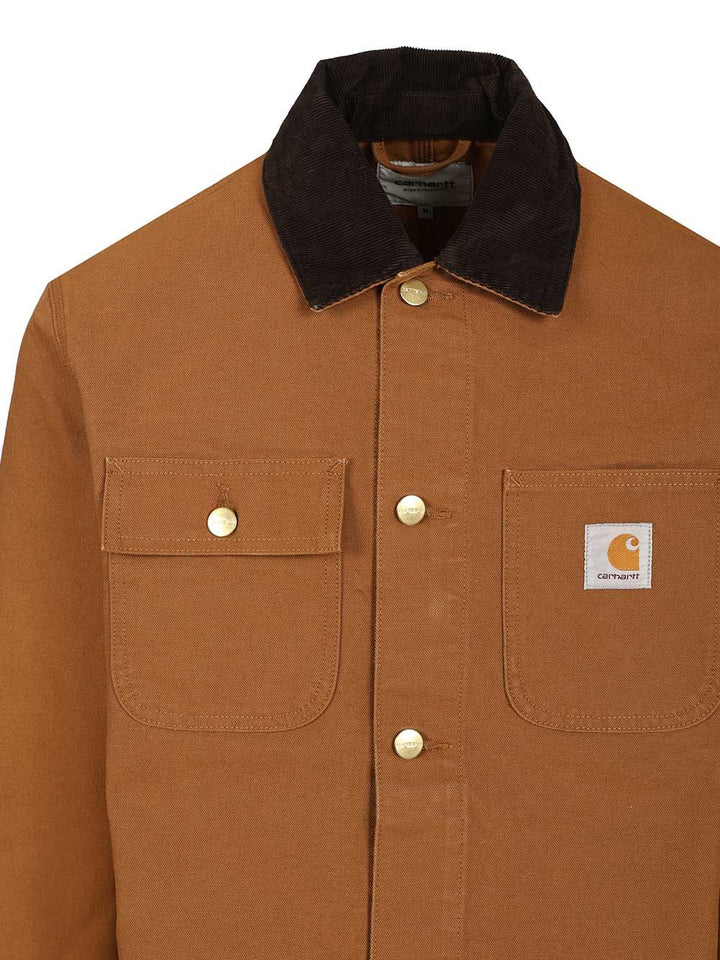 Carhartt Wip Michigan Jackets - Brown | 101df8266200efc8216dc4e345cb8ea3860b5864