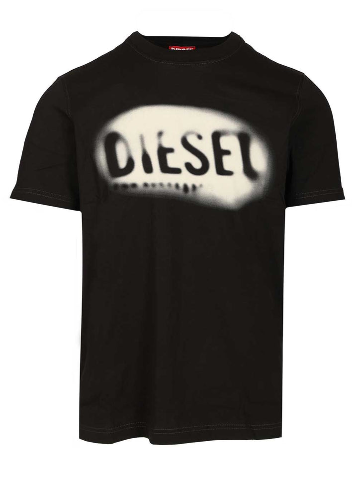 Diesel T-Adjust T-Shirt - Black | d853064b1ef1a17d4e279460aa51dcc5bae51ccd