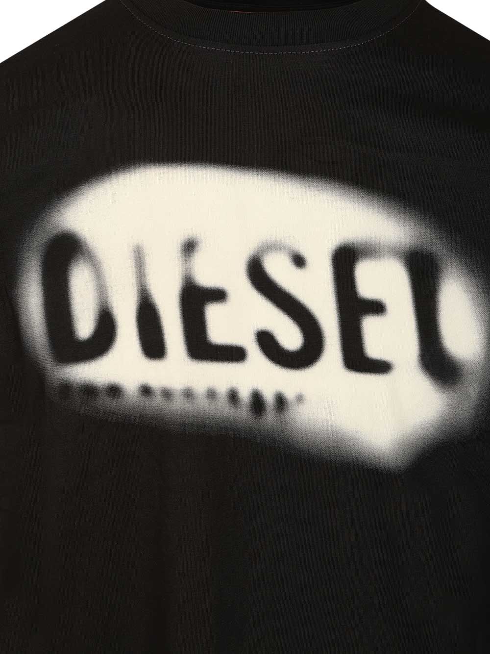 Diesel T-Adjust T-Shirt - Black | dbd907fef712eb57de56d2c086b1618d4ce54c62