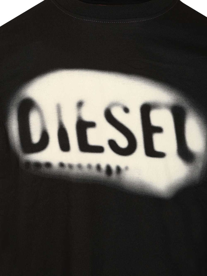 Diesel T-Adjust T-Shirt - Black | dbd907fef712eb57de56d2c086b1618d4ce54c62