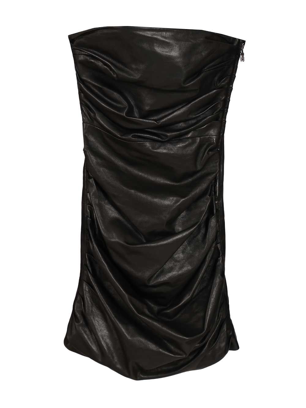 Amiri Leather Mini Dress Dresses - Black | 8f81eb556aa2ee076236a8e404e08061f362f147