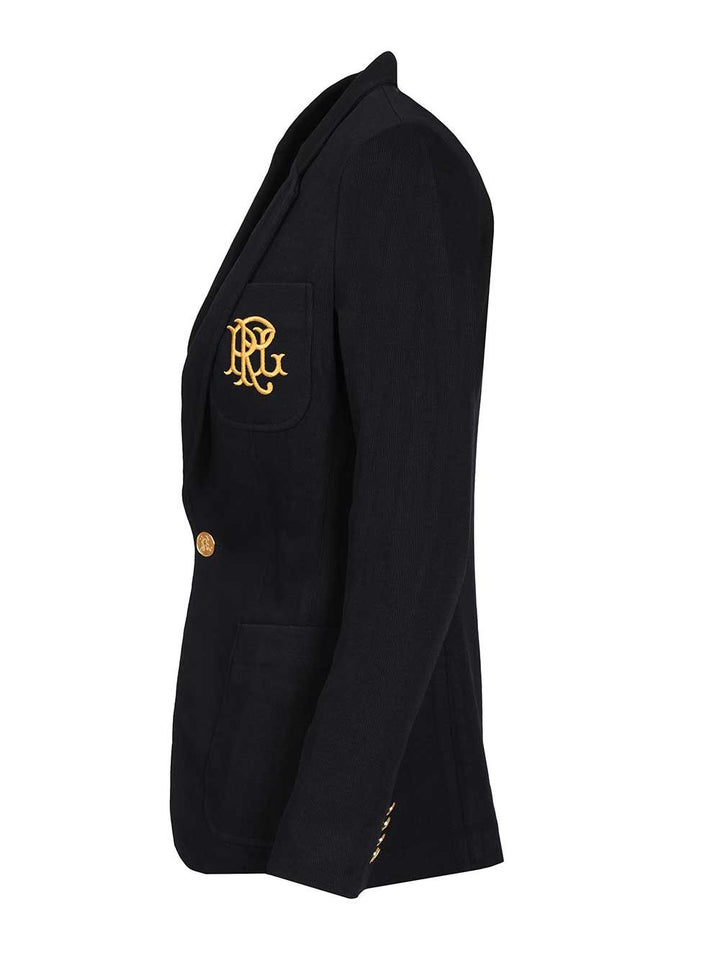 Polo Ralph Lauren Blue Jacquard Blazer Jackets - Blue | 32dd2c413bec8069d0a79e9367ca7db53e67b970