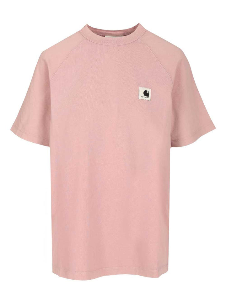 Carhartt Wip Jersey T-Shirt - Rose | 637622bbdacd7abd986a762ccfef4358ba4068dc