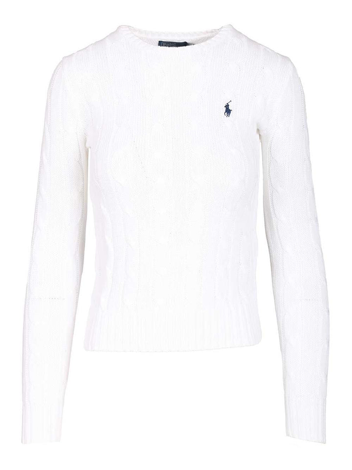 Polo Ralph Lauren Cotton Sweater Knitwear - White | 84af550137978ec970e91efcda298c19f2b41e33