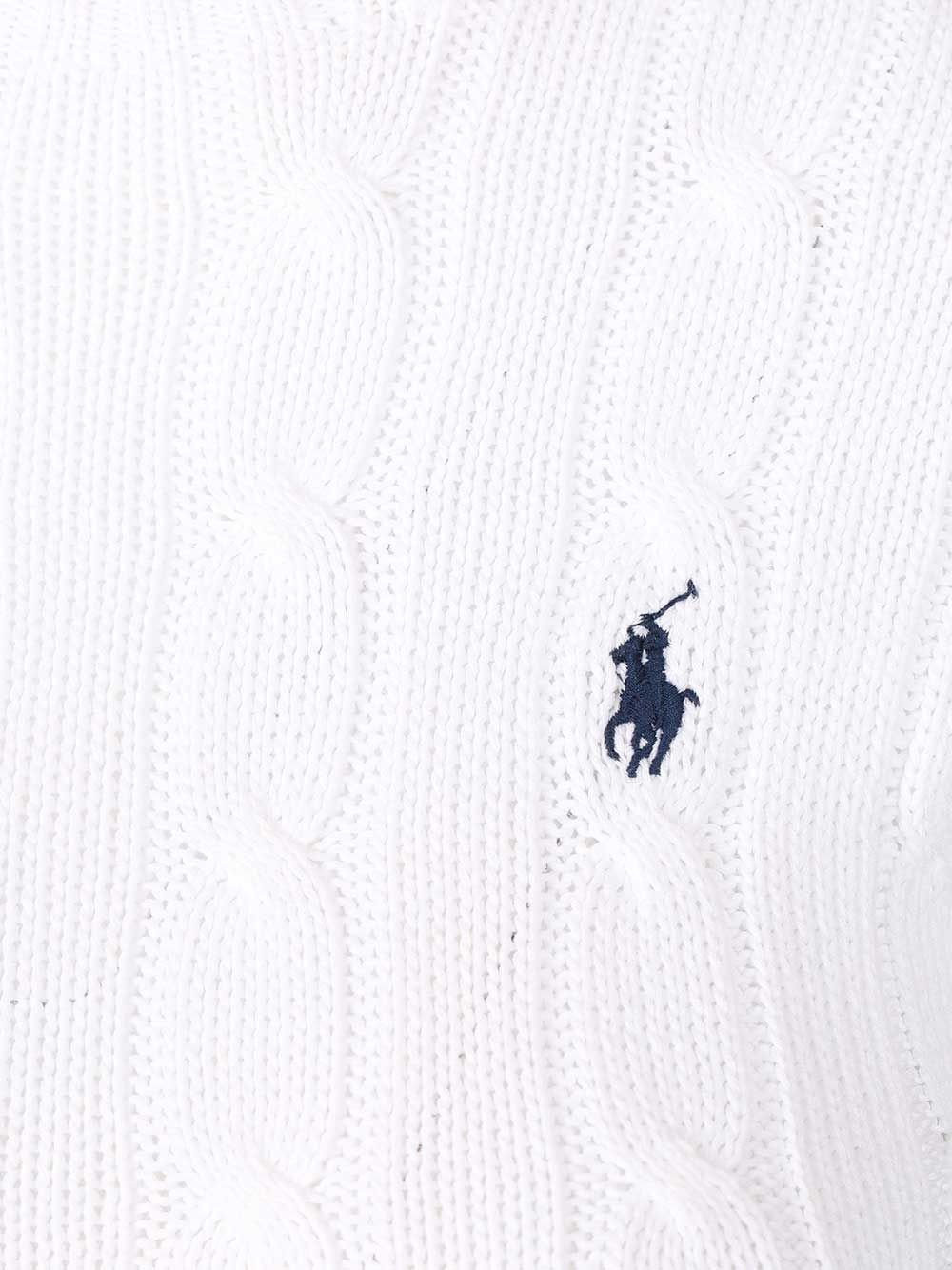 Polo Ralph Lauren Cotton Sweater Knitwear - White | 3bd00439a311078daf43f6df335cd2f8b03ea71a
