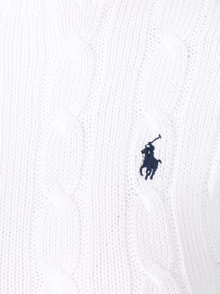 Polo Ralph Lauren Cotton Sweater Knitwear - White | 3bd00439a311078daf43f6df335cd2f8b03ea71a