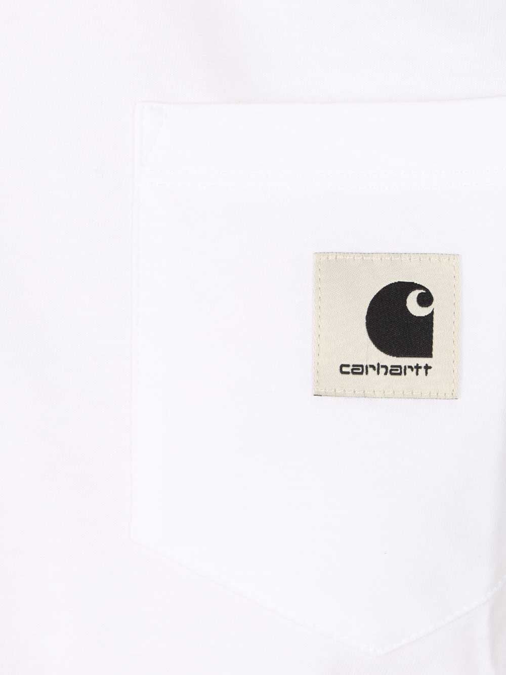 Carhartt Wip Cotton T-Shirt - White | 8d2312dd950ddbf7215c766fbbaa2a35ec98056e