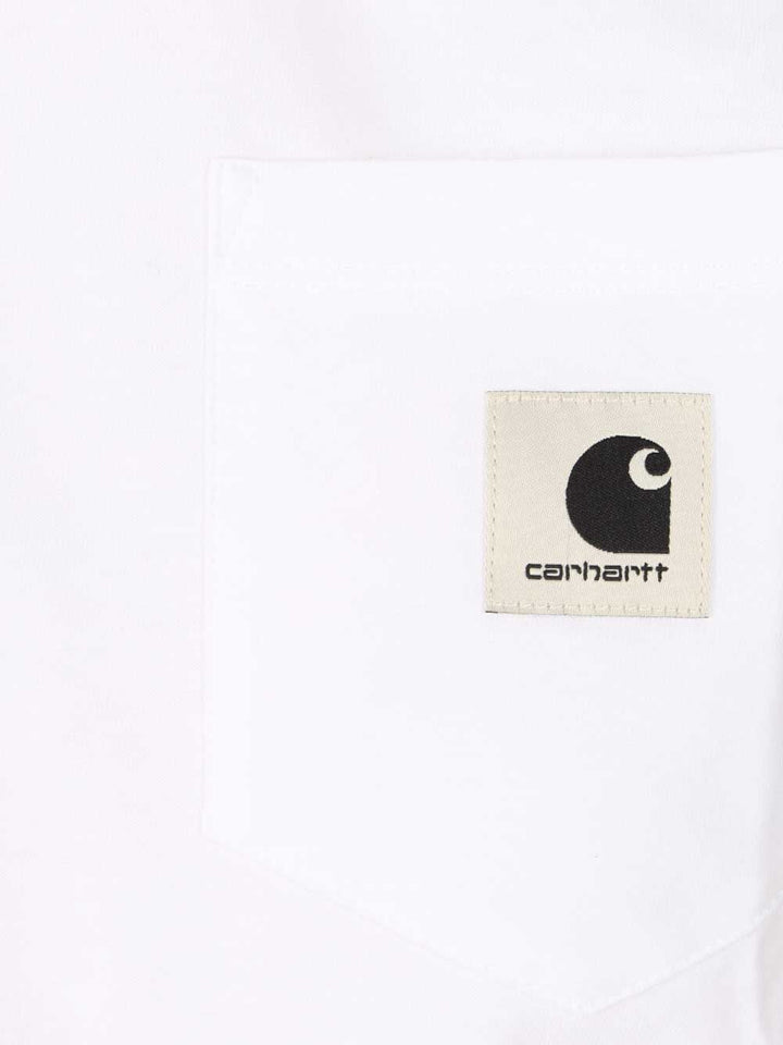 Carhartt Wip Cotton T-Shirt - White | 8d2312dd950ddbf7215c766fbbaa2a35ec98056e
