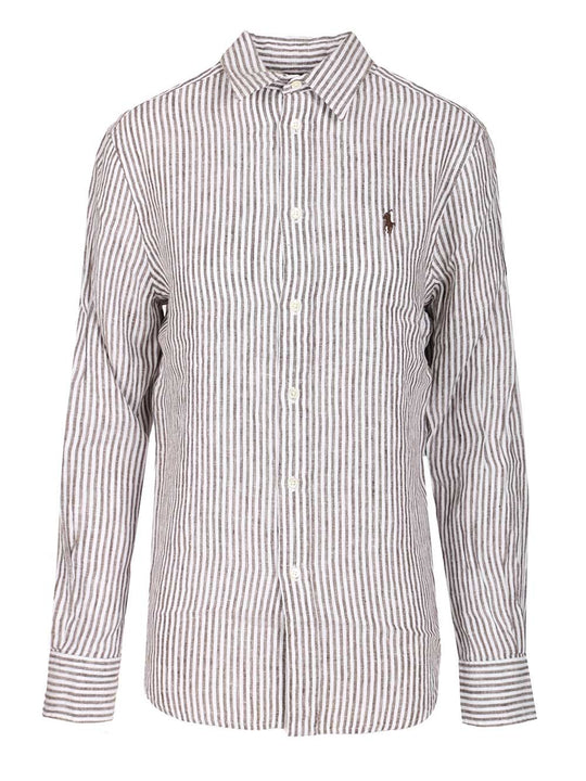 Linen Shirt Shirts Grey