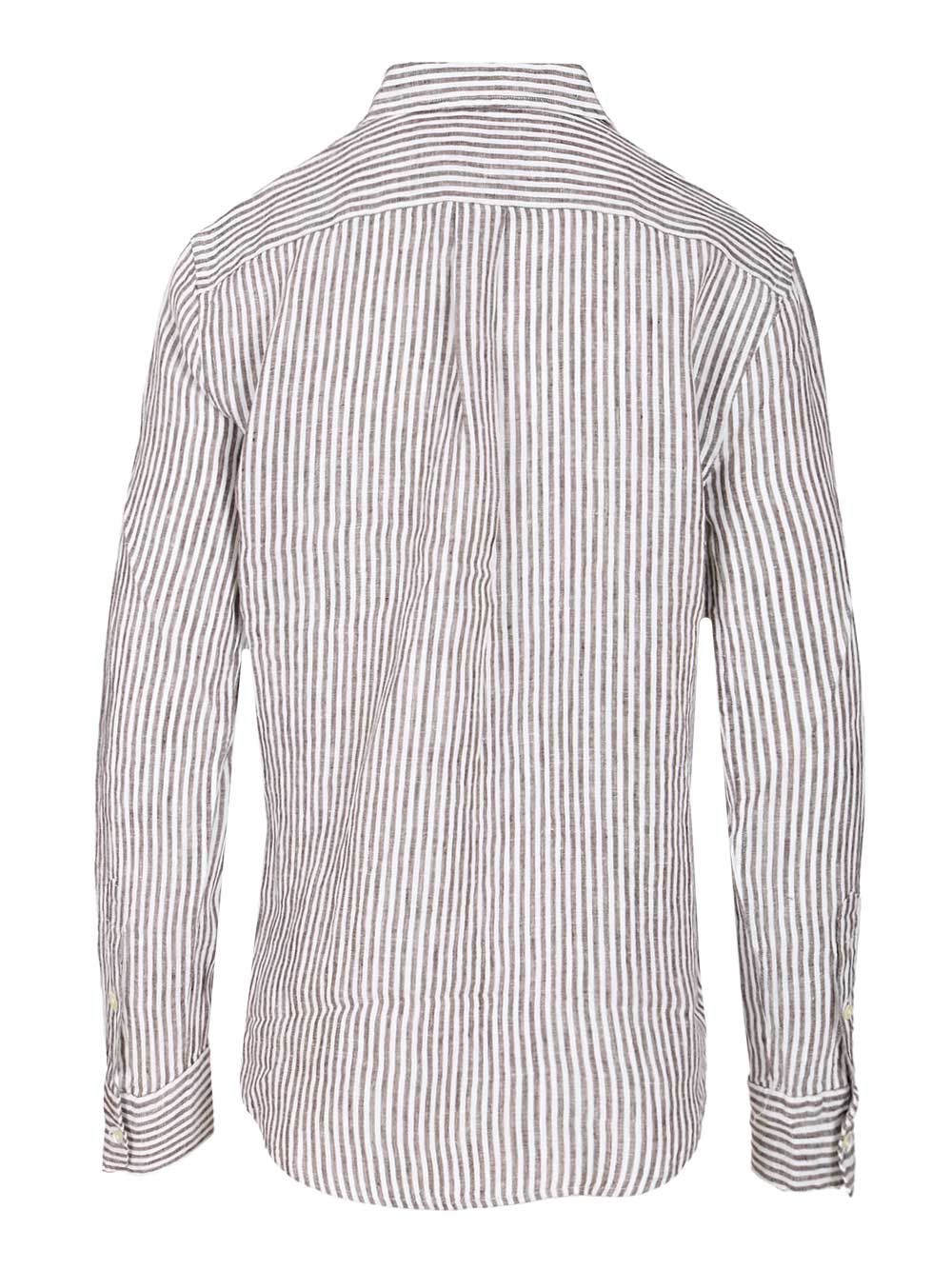 Polo Ralph Lauren Linen Shirt Shirts - Grey | 4cec44d6cb14eacfa1112dbf7b472fb80e24d3bd