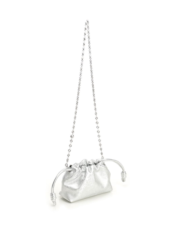 Loewe Flamenco Clutch Handbags - Silver | 12c5ba8ea7502a05987608082b5a3812f051e332