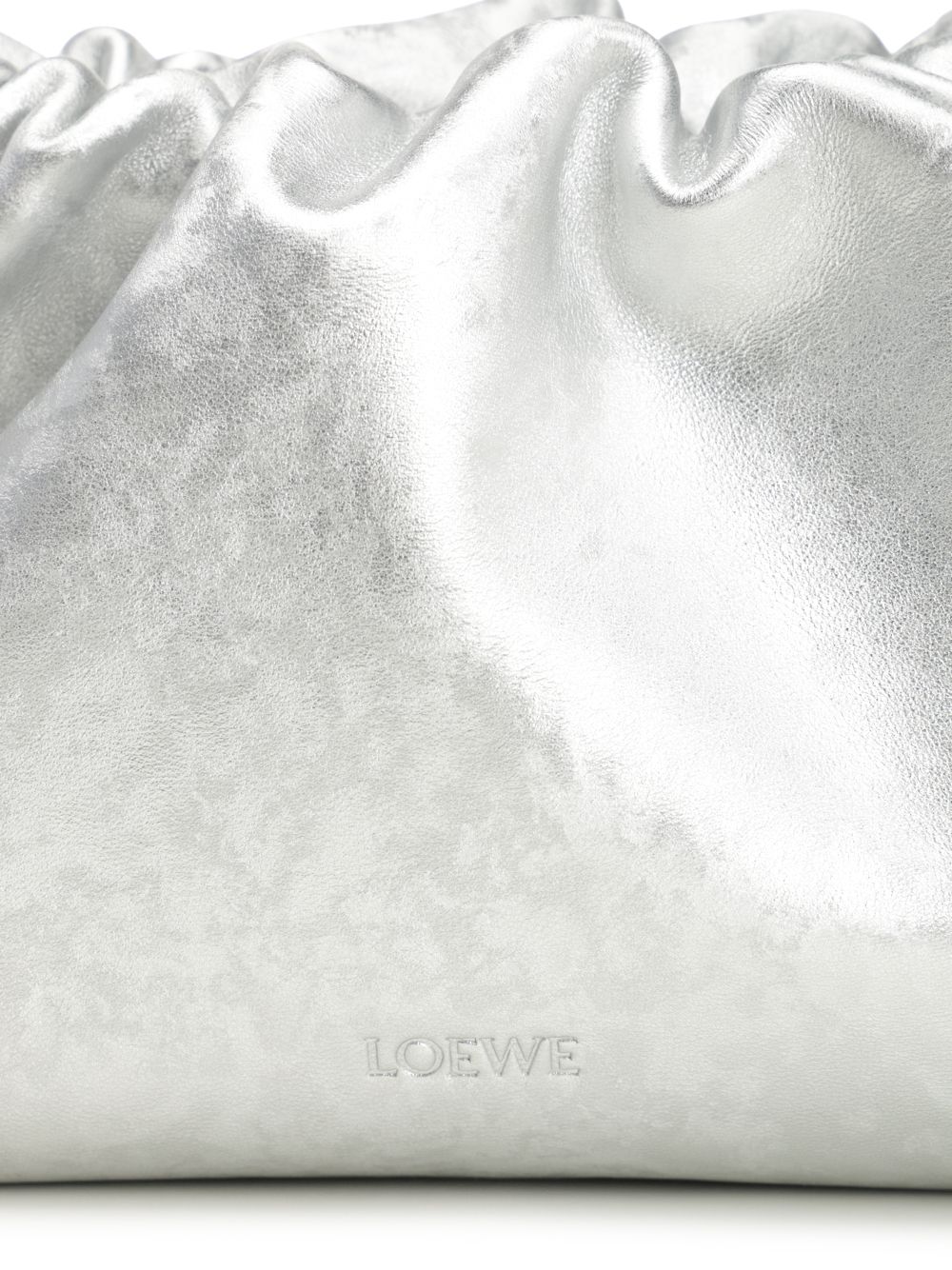 Loewe Flamenco Clutch Handbags - Silver | 743cbe2c14676722301c2c83c026d4242bccccd0