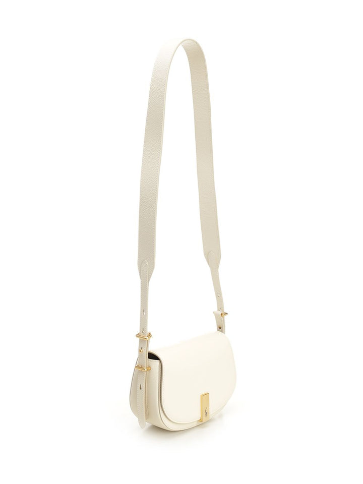 Polo Ralph Lauren Saddle Crossbody Bags - White | 6437e548191c24f31497e5945ceacc047c6259f6