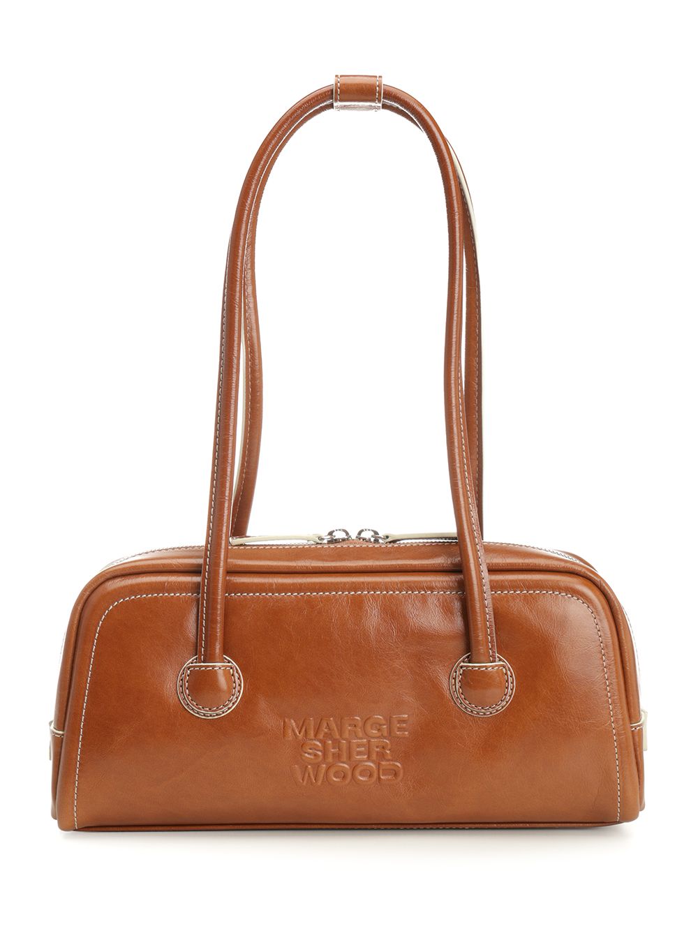 Margesherwood Soft Boston Ew Handbags - Brown | aa90d78238a3d828be63272ac8ba4d8f5a21fcb7