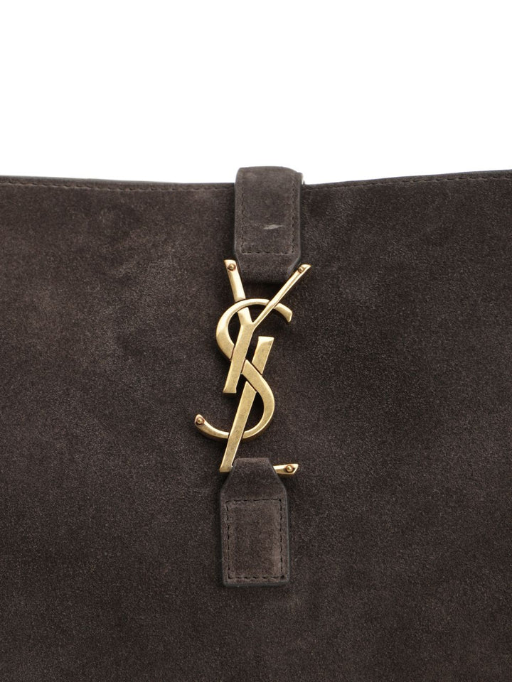 Saint Laurent Le 5 À 7 Bea Shoulder Bags - Brown | 24d1d37f8fbc376cddeaf2506298154535fa66d8