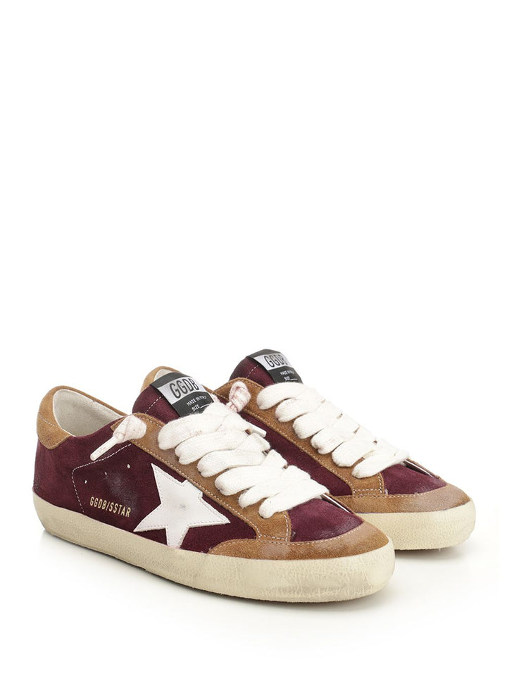 Golden Goose Deluxe Brand Superstar Sneakers - Bordeaux | e4594d321edb08cf47767c4d10aff4f8fbf352f8