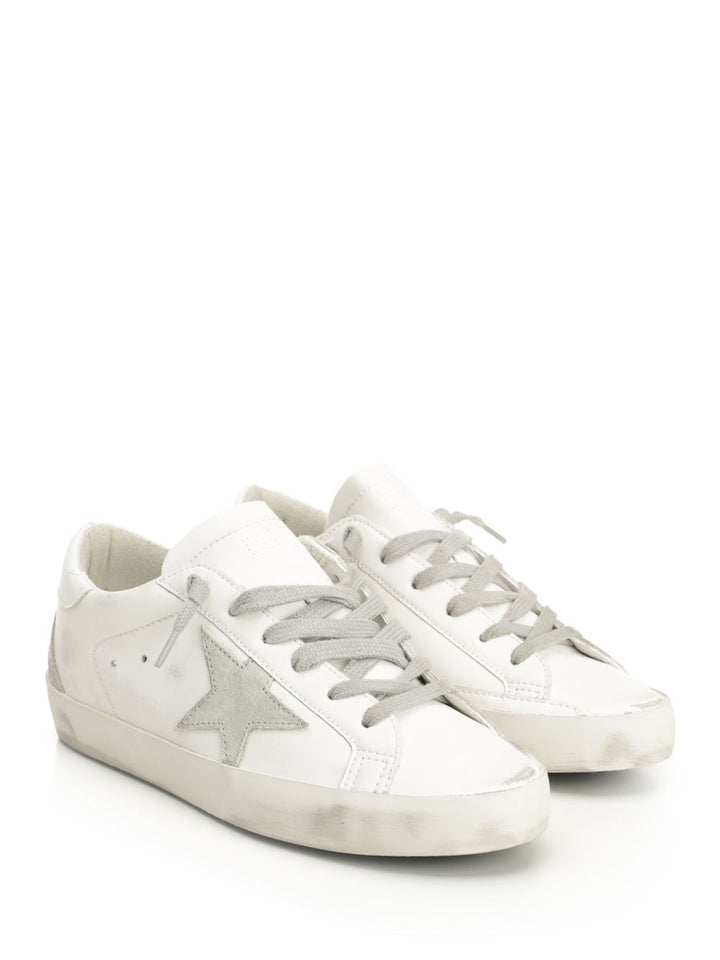 Golden Goose Deluxe Brand Super Star Sneakers - White | 32538f9837091ee8d1e740ded3d4eb15aa333e12