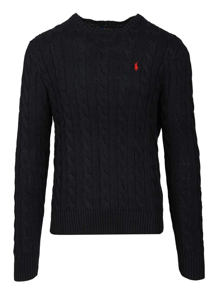 Polo Ralph Lauren Cable Knit Cotton Sweater Knitwear - Grey | 88c90d34f5a510ae4ff34589e19ad60201897d6a