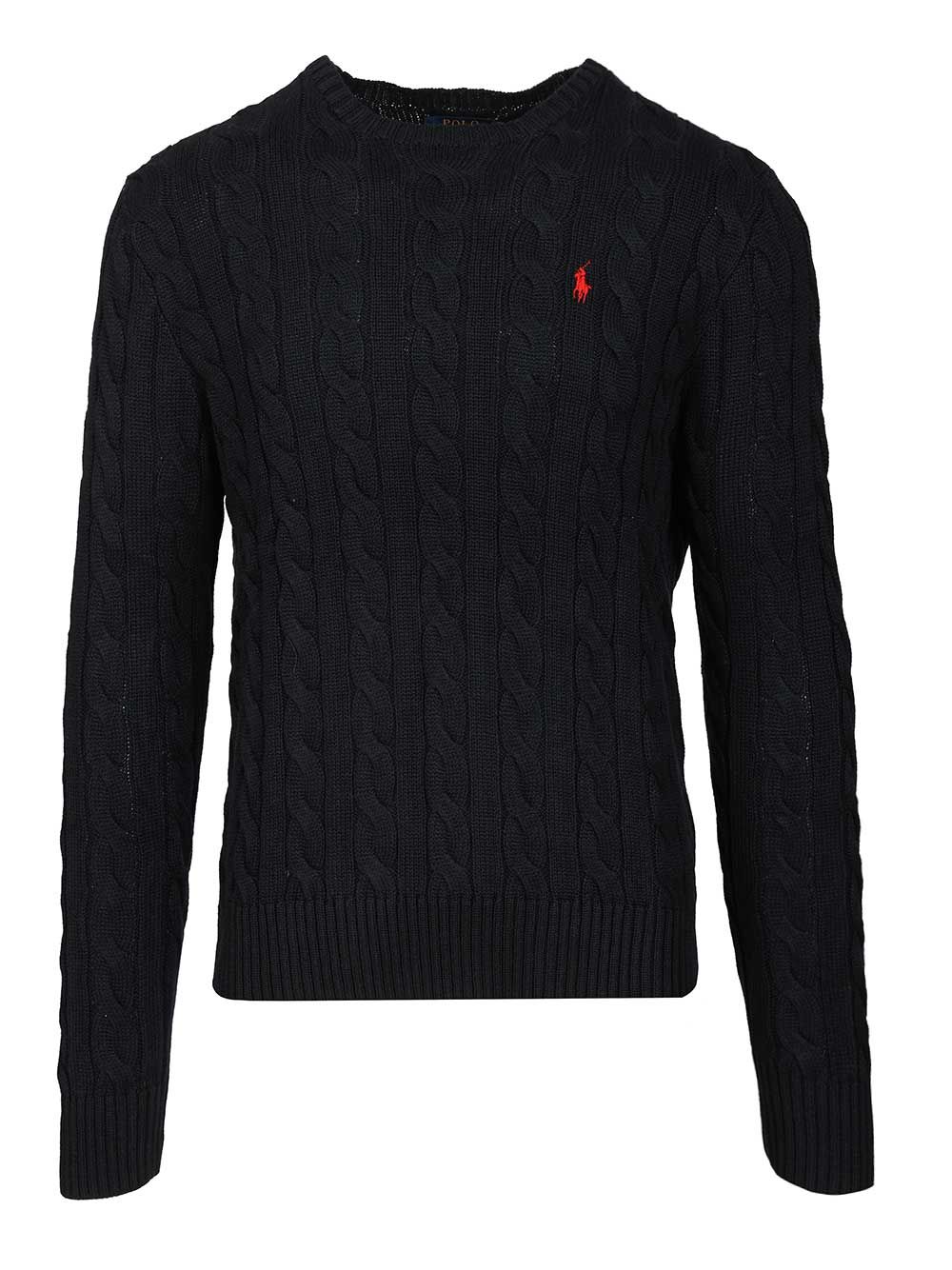Polo Ralph Lauren Cable Knit Cotton Sweater Knitwear - Grey | 88c90d34f5a510ae4ff34589e19ad60201897d6a