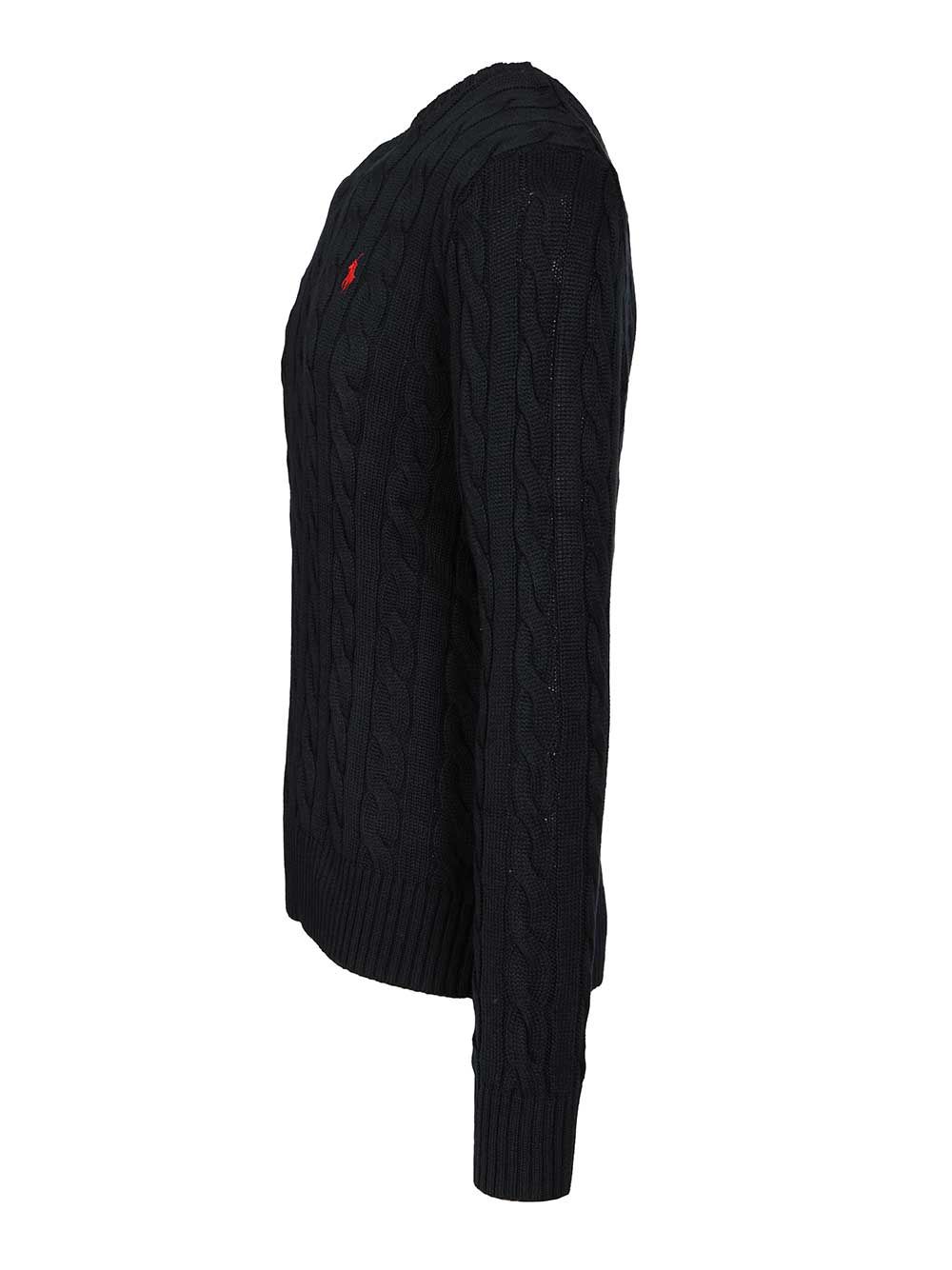 Polo Ralph Lauren Cable Knit Cotton Sweater Knitwear - Grey | d787271ca8b9087a1e7bea9800289380615fc9d2