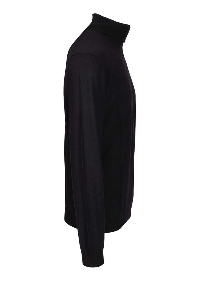 Al Duca D'Aosta Merino Wool Turtleneck Knitwear - Blue | 99dac88971250945143eba6c929a14d9ce7bd48f