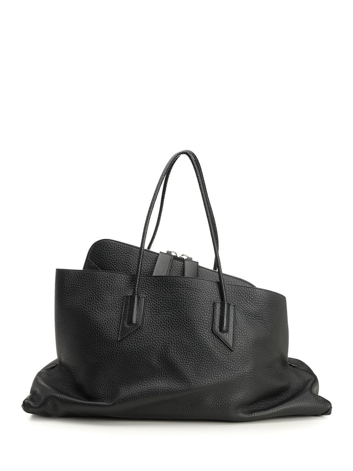 The Attico Large La Passeggiata Shoulder Bag Shoulder Bags - Black | a9971ae14e94a8662d30e39471619059445e7b93