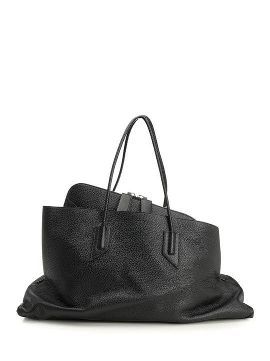 Large La Passeggiata Shoulder Bag Shoulder Bags Black