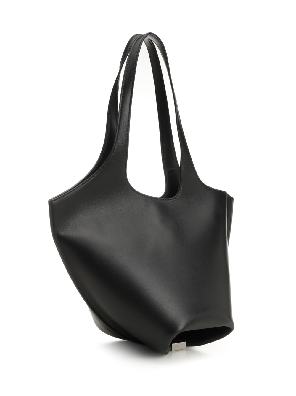 The Attico La Scoop Shoulder Bags - Black | d0e7ce18a43b6b3729fc69e41af9d92dd9f4f073