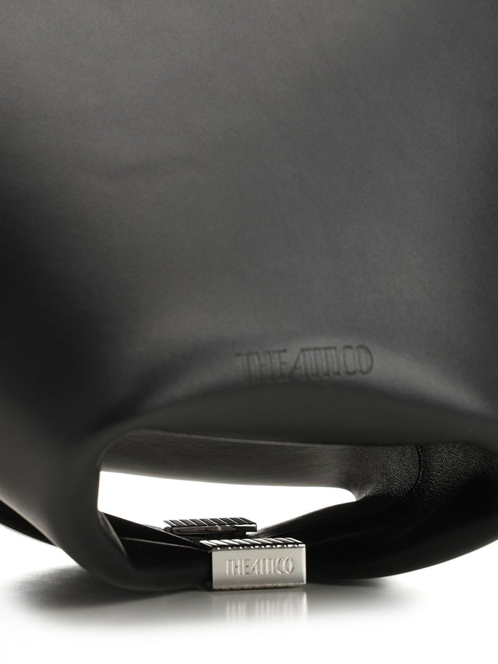 The Attico La Scoop Shoulder Bags - Black | 01847b5648fea71dff216d6feb141ad670c1984b