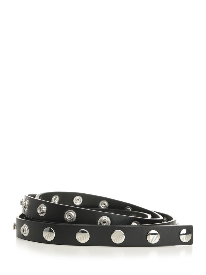 The Attico Studded Belt Belts - Black | bd2f26be9a10ed53be0f674a7a48fb757a99ef6e