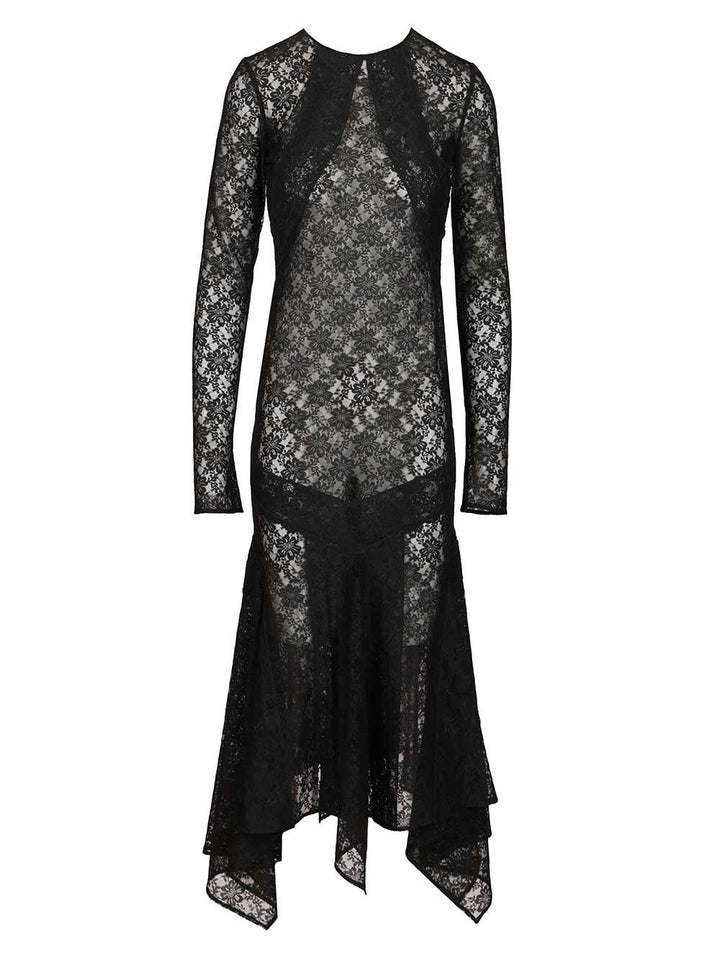 The Attico Midi Dress Dresses - Black | 89d9486c92dfc3935dd77f07c2fa7e2969c2d05b