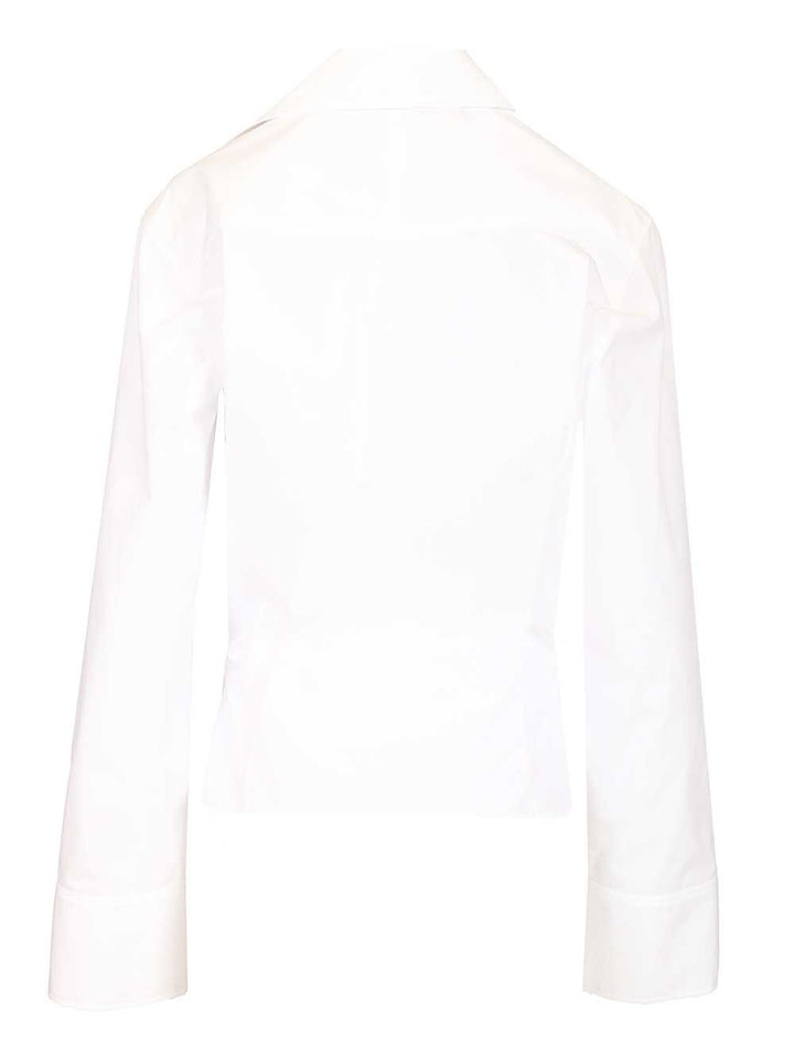 The Attico Poplin Shirt Shirts - White | 314b91f3393cb7fd22685b6e8612e76b4e9fea7e