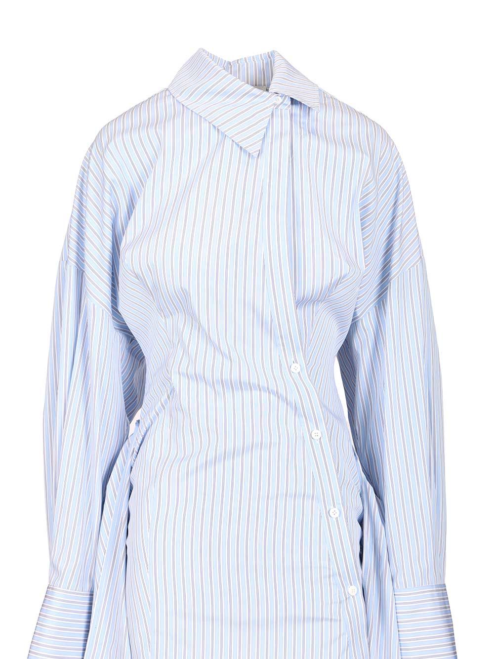 The Attico Mini Dress Dresses - Light blue | 6872ac0ae310d3aab2defeb3a609f0c62caa81a2